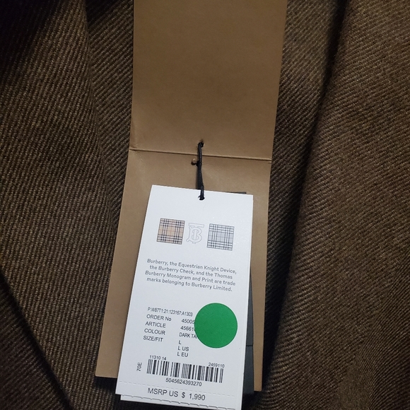 Burberry Blazer Panel Rib-Knit Cardigan - Picture 13 of 16